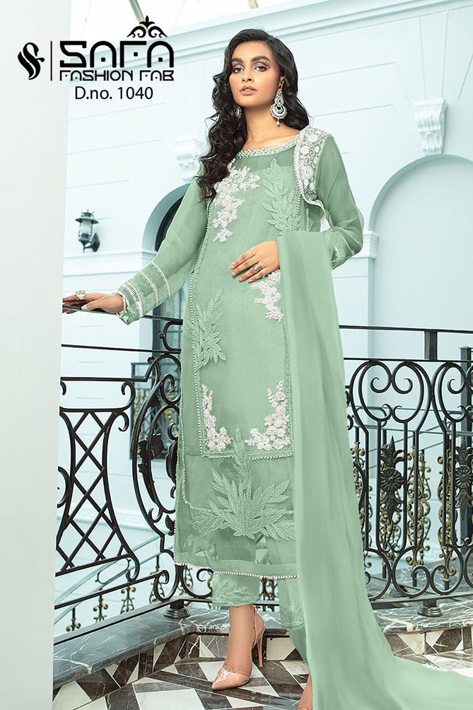 Safa Fashion 1040 Readymade Pakistani Suits Catalog
